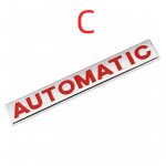 Loominguline 3D metallist autokleebis kroom AUTOMAATNE Embleemi m&auml;rgikleebis H/onda Op/el L/ada T/oyota C/hevrolet H/yundai jne jaoks. K&otilde;ik autode kujundamise tarvikud A