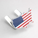 USA lipu 3D metallist auto esiv&otilde;re m&auml;rgi iluv&otilde;re embleem