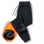 1 tk paksud pluss fliisp&uuml;ksid s&ouml;rkimisp&uuml;ksid elastne v&ouml;&ouml;koht spordir&otilde;ivad p&uuml;ksid jooksjad talv 4XL must