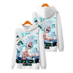 ONE PIECE Anime Monkey D. Luffy Print Meeste Pusad Naiste Hip Hop Vintage dressipluusid Suurem&otilde;&otilde;tmelised t&auml;navar&otilde;ivad Unisex XXXXL valge