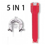 5/8 &uuml;hes libisemisvastane valamusegisti mutriv&otilde;ti Multifunktsionaalne kahepealine parandusv&otilde;ti Veesoojendi sanitaartehnilised t&ouml;&ouml;riistad Vannitoa t&ouml;&ouml;riistakomplektid