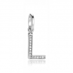 Autentne 925 Sterling h&otilde;bedane rant, vintage AZ-t&auml;he t&auml;hestikuga rippuvad amuletid sobivad Pandora originaal k&auml;ev&otilde;ruga peened ehted