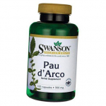 Bark Pau d'Arco, Swanson 100 kork (71280007) 100caps