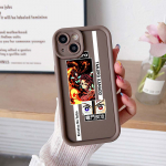 Sky Eye Ladder telefoni&uuml;mbris iPhone 15 Samsung A24 Huawei Honor 90 Xiaomi Redmi Note 11 Infinix Realme Angel Eye pehme kaanega NY2 Anime Demon Slayer jaoks for iPhone 6 must