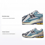 New Balance 1906R New Spruce Unisex tossud Cream Metallic-Teal M1906RRC 36