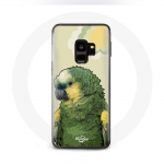 &Uuml;mbris Samsung Galaxy S9 Amazon Parrots Green jaoks