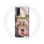 Vivo Y72 &uuml;mbris pruun pitbulli koer