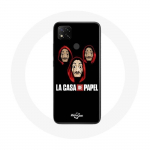 Xiaomi Redmi 9C &uuml;mbris La casa de papel Mask ja logo