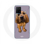 Coque pour Vivo Y21s 2021 / Y21 2021 Beagle Race de chiens dessin Anim&eacute;