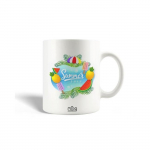 Mug en C&eacute;ramique Citation &eacute;t&eacute; bonheur &agrave; les vacances