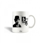 Mug en C&eacute;ramique Charlie Chaplin Dessin Noir et Blanc Poster