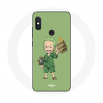 &Uuml;mbris Xiaomi Redmi Note 5 AI kahe kaamera jaoks &Uuml;hes t&uuml;kis Manga Roronoa Zoro