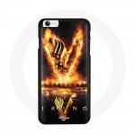 Iphone 7 Vikings Series 6. hooaja logo V tulem&otilde;&otilde;k must taustaga &uuml;mbris