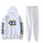 R&auml;ppar Juice Wrld Print S&uuml;gis/talv meeste/naiste puuvillane dressi&uuml;likond vabaaja kapuuts + p&uuml;ksid 2tk Komplektid T&auml;navar&otilde;ivad Unisex r&otilde;ivad XL