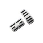 My good car 2Pcs/Set AT Car Pedals Auto Brake Gas Pedal Protector Cover for Honda Fit Jazz 2011 - Accessories h&otilde;be