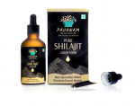 Pavanam Ayurveda Puhtad Ayurveda Shilajit Vedelad Tilgad, Autentne, Looduslikud Mikroelemendid & Fulvohape, Laboratoorselt Testitud 50ml
