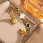 Reguleeritav uus titaanist terasest k&auml;ev&otilde;ru naiste lihtne ristikkuldne roostevabast terasest k&auml;ev&otilde;ru peakate