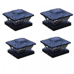 P&auml;ikesekolonni pealamp, v&auml;liveekindel aialamp, v&auml;ravasamba lamp, sisehoovi samba tara, samba esilamp, villa sambalamp 4Pcs