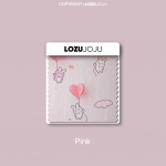 1tk 70-80% pimendav Lihtne ja kaasaegne disain Prinditud pimendavad kardinad magamistoa elutuppa kodukaunistuseks LOZUJOJU W100cm x L130cm roosa