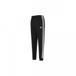 adidas Essentials Prantsuse frotee kitseneva s&auml;&auml;reotsaga 3 triibulised p&uuml;ksid Must/Valge Meeste T&auml;navamood GK8831 S