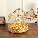 Euroopa veiniklaasi komplekt Joogitopsid Kunst k&auml;sit&ouml;&ouml; Kodukaunistus T&uuml;rgi kohvikann teekann valge