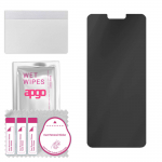 apgo Privacy Matte Hybrid protective glass compatible with LG G7 ThinQ, flexible nano glass, great replacement for tempered glass, scratch-resistant,