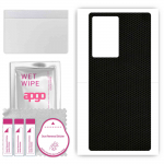 apgo Protective Skin Sticker for the back compatible with ZTE Axon 30 Ultra, Wrap Film, Foil, Vinyl - Pattern Matrix