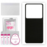 apgo Protective Skin Sticker for the back compatible with Xiaomi 12S Ultra, Wrap Film, Foil, Vinyl - Pattern Matrix