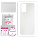 apgo Protective Skin Sticker for the back compatible with Realme GT 5G, Wrap Film, Foil, Vinyl - Pattern Matte Transparent