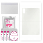 apgo MATTE Protective Skin Sticker for the back compatible with Xiaomi Pad 5 Pro 12.4, Wrap Film, Hydrogel Film, Flexible, Soft TPU with positioning l
