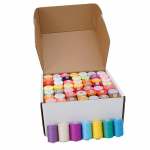 98 Colors Sewing Thread Set DIY Craft 1000 yards of 402 Polyester Thread Set