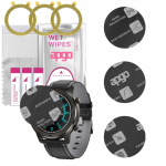 3x apgo MATTE Hybrid protective glass compatible with Garett Men 5S, flexible nano glass, great replacement for tempered glass, scratch-resistant, ful