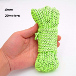 5/10/20/100M Helkuriga Telgi N&ouml;&ouml;r Nailonn&ouml;&ouml;r P&auml;&auml;sten&ouml;&ouml;r Paracord N&ouml;&ouml;r V&auml;ljas Telkimine Matkamine Telgi Tarvik 2.5/4mm 2.5mm 20meters