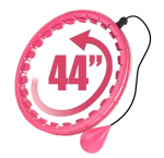 Fitness Hoop raskused kodus treenimiseks Sport Meelelahutus Spordivarustus Hulahp salenemiseks J&otilde;usaalir&otilde;ngas Kaasaskantav keha 24 Bluegreen