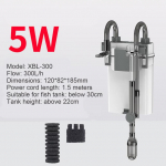 220V 7W paagifilter 50HZ XBL-seeria akvaariumi seinale kinnitatav filtrit&uuml;nn V&auml;line paak V&auml;ike vaikne rippuv filter XS valge