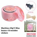 200CC Wax Heater soojem karvaeemaldusmasin k&auml;te ja jalgade keha SPA epilaatori jaoks parafiinvaha pott + vahaoad + puidupulgad