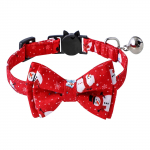 Lemmiklooma j&otilde;uluteemalise tr&uuml;kiga kaelarihm eemaldatava kikilipsu ja kellukesega lahtik&auml;iva pandlaga kutsika-kassipoja armsate lemmikloomatarvete jaoks roheline