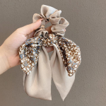 Uus korea vibu lint elastsed juuksepaelad Naiste elegantsed juuksen&ouml;&ouml;rid elastsed r&otilde;ngaslipsud peakatted t&uuml;drukutele juuste aksessuaarid