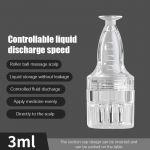 Six Needles Peanaha Aplikaator Vedel kamm Juuksejuured Meditsiiniline Kamm Juuksed Juuksekasvu Seerum Oil Toitev Juhatav Massager puhas