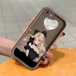 Pehme silikoonist ruudukujuline redelprintimismuster telefoni korpus, t&auml;iskaanega kaamera p&otilde;rutuskindel kaitse kummist &uuml;mbris iPhone Infinix Tecno OnePlus jaoks Infinix Note 12 Turbo tumepunast v&auml;rvi