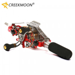 T&auml;ismetallist &otilde;&otilde;nesrulli traadi kiirusega automaatne t&uuml;hjendusm&auml;ng enamiku k&auml;sivarraste sisemises joonduses kalalaeva parverattas Right Hand