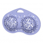 Aluspesu pesukott Silikoonist rinnahoidja puhastuskott &Otilde;&otilde;neskonstruktsiooniga aluspesu pesukott koju lilla