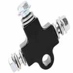 39 * 44 mm toruga must teepistik Vastupidav adapter mootorratta ATV jaoks