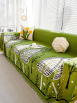 P&otilde;hjamaade stiilis k&otilde;rgekvaliteediline diivanikanga kate, universaalne liivane r&auml;tikdiivanikate, lilleline diivanipleed, universaalne k&otilde;ikideks aastaaegadeks 180x130cm