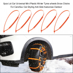 Talveauto lumi libisemiskett auto lumemuda velje rehv tihendav rehv talverehvidele muda libe 5 pcs
