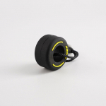 Rehvi v&otilde;tmehoidja ripats v&otilde;tmehoidja kingitus v&auml;ikestele autos&otilde;pradele multifilmi moesimulatsioon unisex F1 autokaunistus kummist autotarvikud kollane