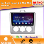 Autoraadio Ford Focus 2 3 Mk2 Mk3 jaoks 2004-2011 Juhtmevaba Carplay Android Auto 4G auto multimeediumipleier GPS DSP 2 Din 4 core 1GB+32GB carplay