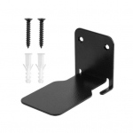 1 komplekt Stiilne ujuv raamaturiiul Ruumis&auml;&auml;stlik Lihtne paigaldus N&auml;htamatud seinale kinnitatavad riiulid Tugev raamaturiiul must