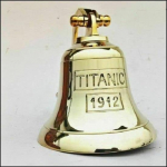 Titanic 1912 Laeva 17,78 cm Kell Tahke Messingist Uksekell Suurep&auml;rane PR Kell