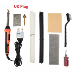 Elektriline jootekolb komplekt 100w plastist keevituskomplekt kaitseraua s&uuml;sta remondiks UK